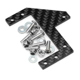 Carbon Fiber Three-Point Fixed Servo Base Compatible with TAMIYA CC01 RC Car