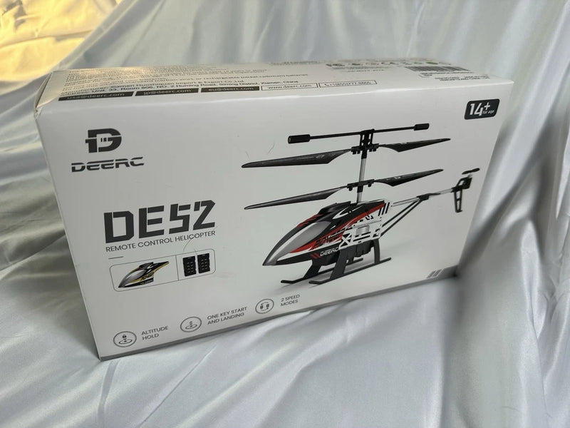 De5z Remote Control Helicopter Toy RC Flying Drone Battery Powered Tested