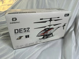 De5z Remote Control Helicopter Toy RC Flying Drone Battery Powered Tested