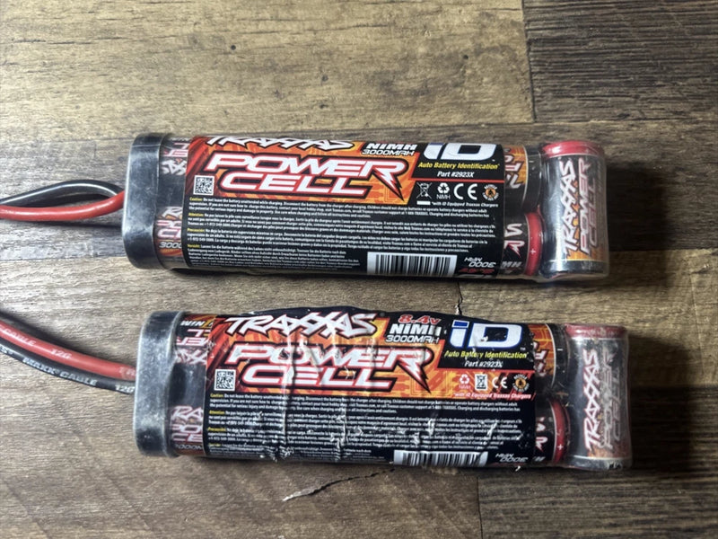 2x Traxxas  7 Cell Stick NiMH Battery Lot Of 2 3000MAH. TESTED! Battery