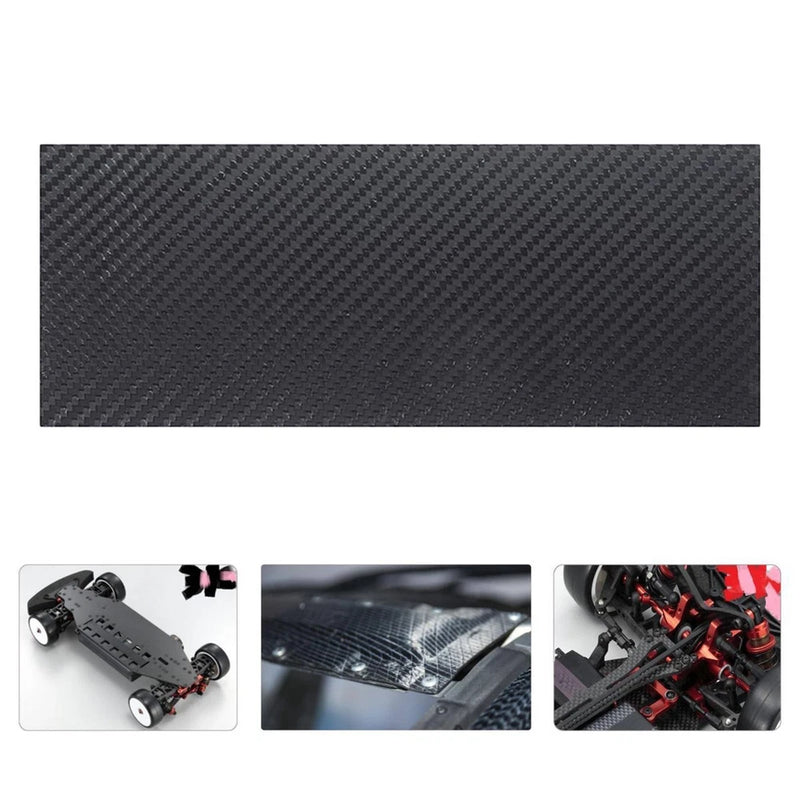 125x75mm Straight Weave Carbon Fiber Panel Sheet 4/5mm for FPV Drone Frames