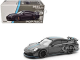 992 STINGER GTR CARBON EDITION W/BLUE 1/64 DIECAST MODEL BY POP RACE PR640254