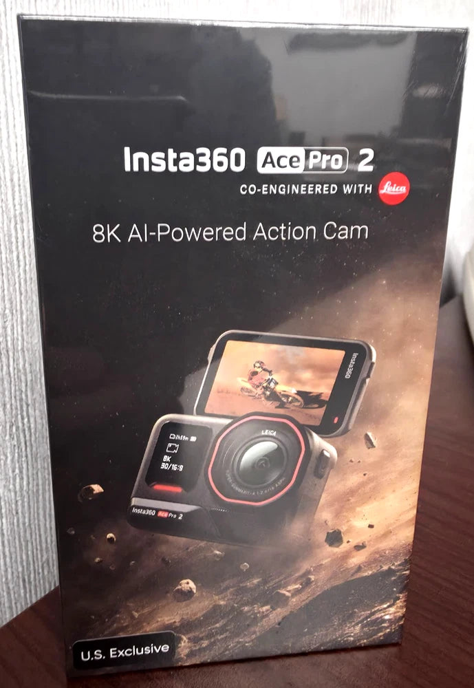 NEW! - Insta360 Ace Pro 2 - 8k AI Powered Action Camera - Sealed Box