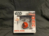 Darth Vader motion-sensing UFO helicopter toy in blister pack