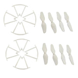 16pcs Quadcopter Propellers Protectors W Spare Parts