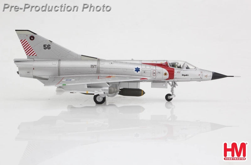 White and gray 1:72 scale fighter jet model with landing gear and nose details