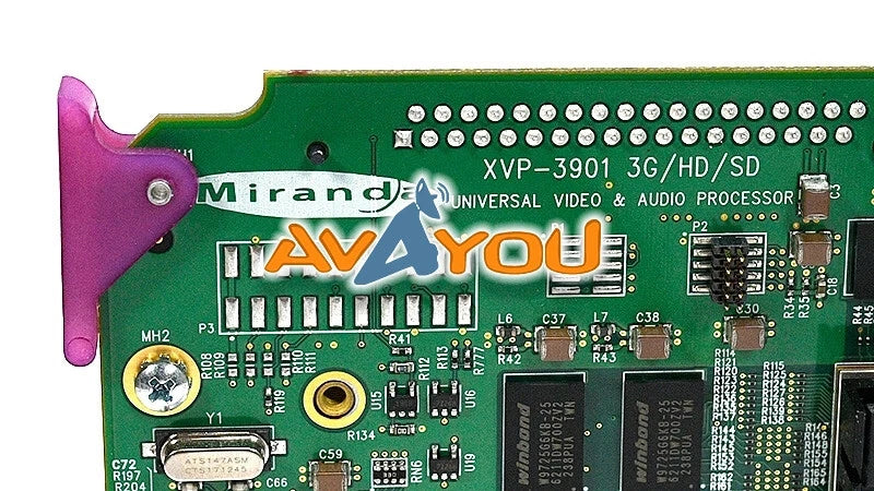 Miranda GV XVP-3901-UC 3G/HD/SD Upconverter Video Processor +AUD +ALC6 +3DRP-F