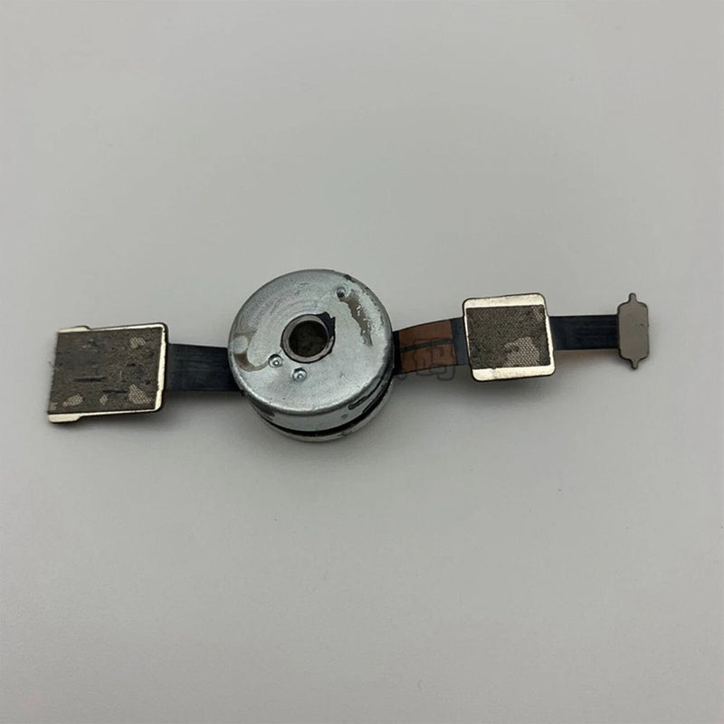 Gimbal motor R-axis lower bracket with flex cable and metal circular housing