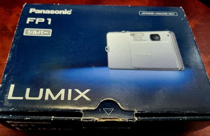 Panasonic LUMIX FP1 Compact Digital Camera with Box and Extra Batteries