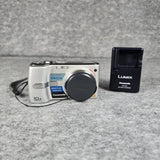 Panasonic Lumix DMC-TZ1 Compact Silver Digital Camera Tested Japan TESTED WORKS