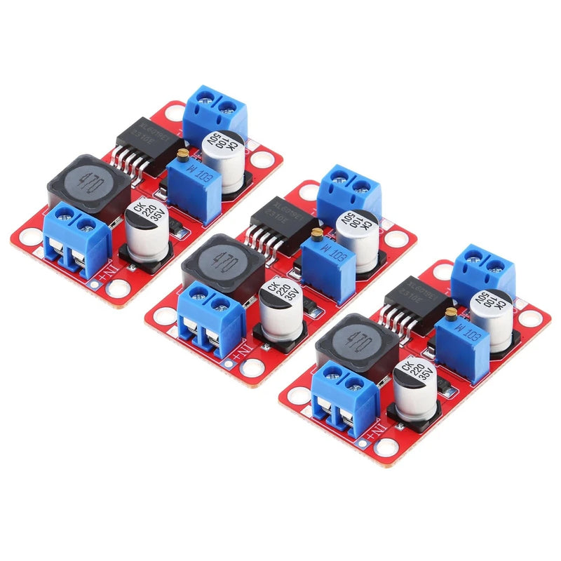3Pcs XL6019 5A High Power Current DC to DC Voltage Regulator Power Module Boo...