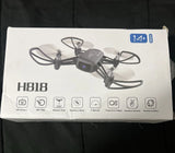 Mini HD camera quadcopter drone box with drone illustration and 14+ label