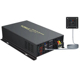 Pure Sine Wave Inverter 12V 24V to 120V Power Converter 2500W Car Remote Switch