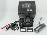 Panasonic LUMIX GH7 Camera Micro 4/3 Body; w/Extra Battery 65 Shutter Count