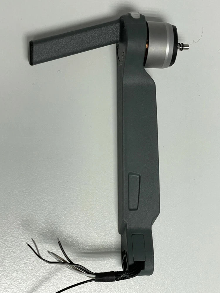 DJI Mavic Pro front left motor arm with prop mount and motor, dark gray, used condition