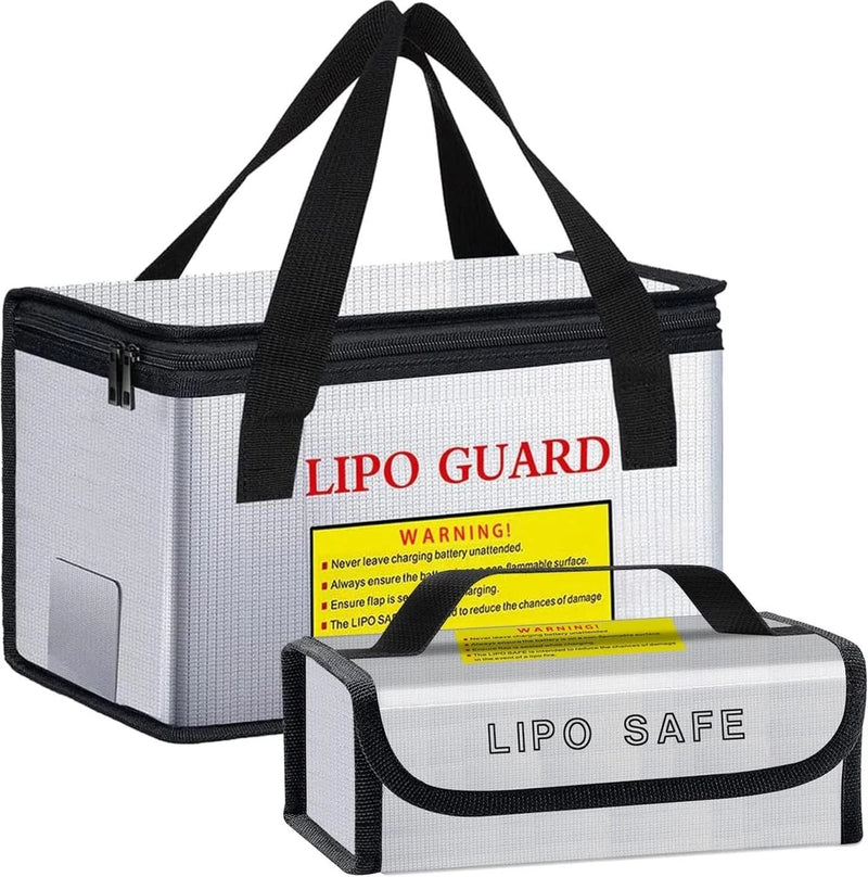 Portable LiPo Fireproof Explosion Proof Safety Bag for Battery and Storage