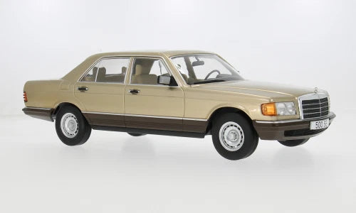 1:18 MCG MCG18548 Mercedes-Benz S-Class W126 1979 Beige Diecast Model NEW