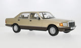 1:18 MCG MCG18548 Mercedes-Benz S-Class W126 1979 Beige Diecast Model NEW