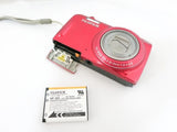 Fujifilm FINEPIX T500 Red Compact Digital Camera Tested Working Japan