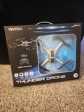 Vivitar Drone Thunder Remote Control Quadcopter Gray