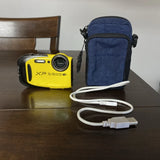 Fujifilm FinePix XP80 Waterproof Digital Camera Tested/Works Battery, Charger