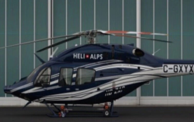 Roban 700 Size B 429 RC Helicopter Fuselage Blue V2 Version scale Model