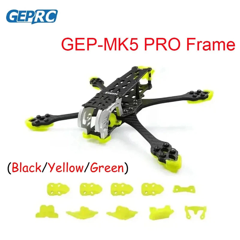 GEPRC Mark5 HD Pro Version GEP-MK5 Upgrade TPU Kits Mark 5 DIY FPV 5inch Frame
