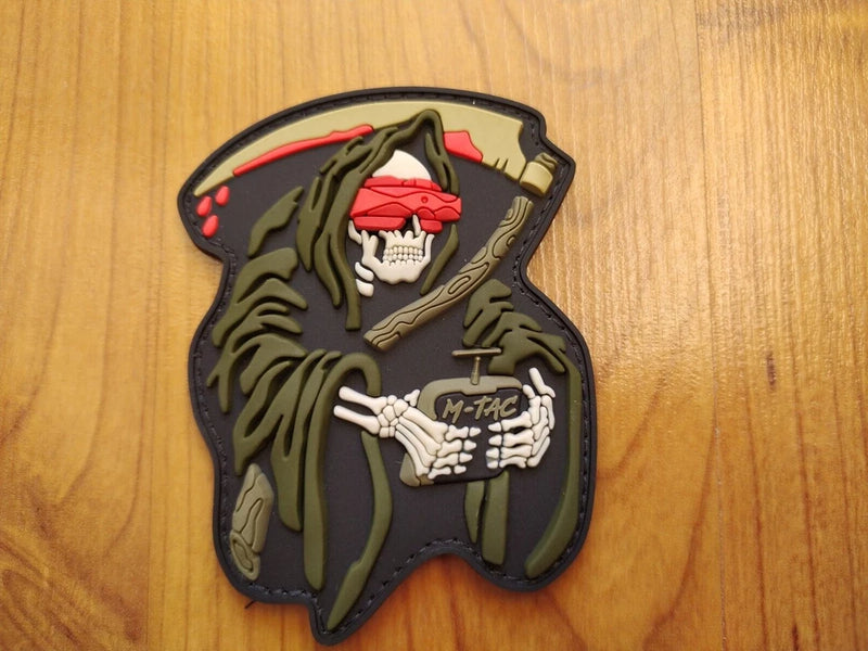 FPV operator drones  Death  PVC  TACTICAL  PATCH  90x65  mm