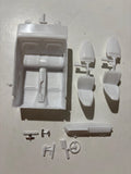Model Car Parts - Revell Dom's '71 Plymouth GTX interior tub & parts ONLY 1/24