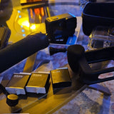 GoPro HERO11 action camera with black housing and accessories on display