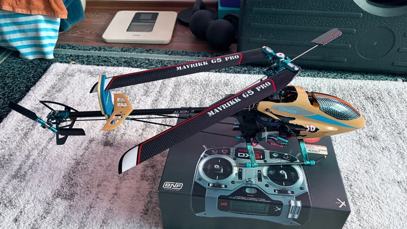 align trex 450 helicopter + many upgrades