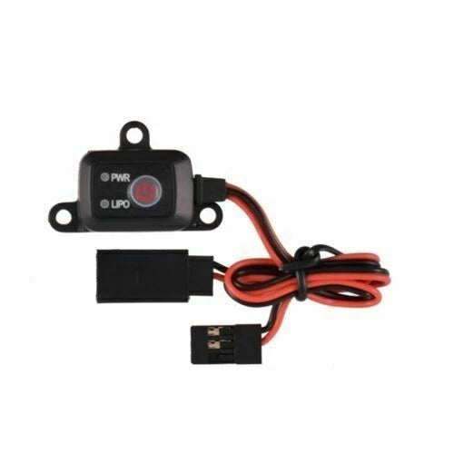 MCU Controlled On Off Power Switch LiPo NiMH Battery For 1/8 1/10 RC Car Battery