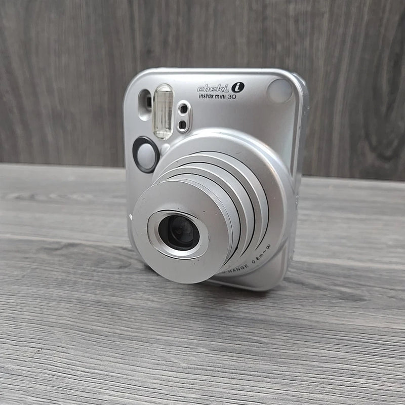 FUJIFILM Instax Mini 30 Silver Camera Japan *Showing Error Code*
