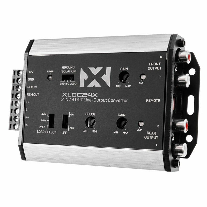 NVX XLOC24X 2-Channel 2 inputs / 4 outputs Active Line Output Converter