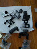 GoPro Hero 3 Action Camera with tons of accessories  Bundle Lot