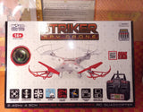 Drone, Stryker Spy Drone, #34937 RC quadcopter, complete in orig box, untested,