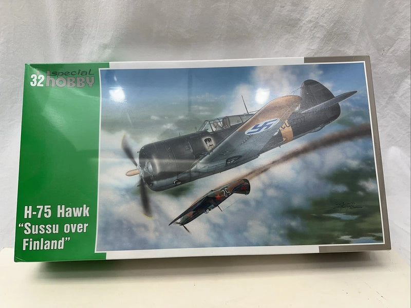 Special Hobby 1/32 H-75 Hawk over Finland plastic model kit box art