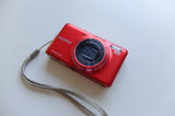 Fujifilm Digital Camera FinePix T350 14.0MP Red Tested No charger