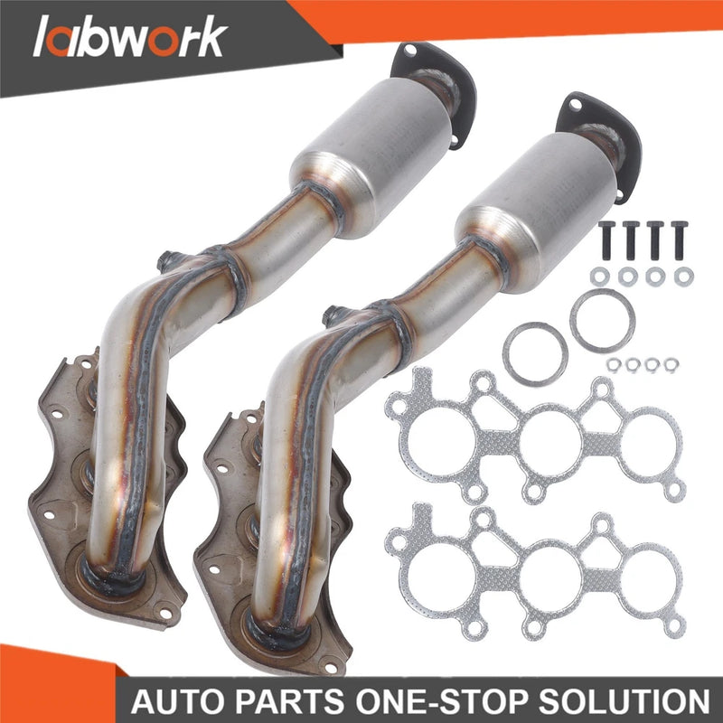 Labwork Catalytic Converter Set 2006-2015 for Lexus GS350 IS250 3.5L 1714031340 Converter