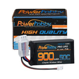 Powerhobby 2s 900mah 50C UPGRADE Lipo Battery : Axial SCX24 Battery