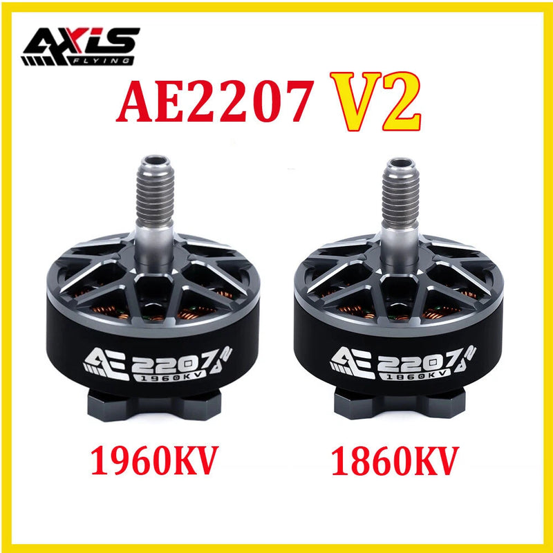 AxisFlying AE2207 V2 Brushless Motor 1860KV 1960KV for 5inch FPV Racing