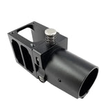 25mm aluminum alloy folding arm mount with spring-loaded clamp and tube