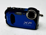 FUJIFILM Blue XP65 16MP 5X Optical Zoom Digital Camera Waterproof w/ Battery