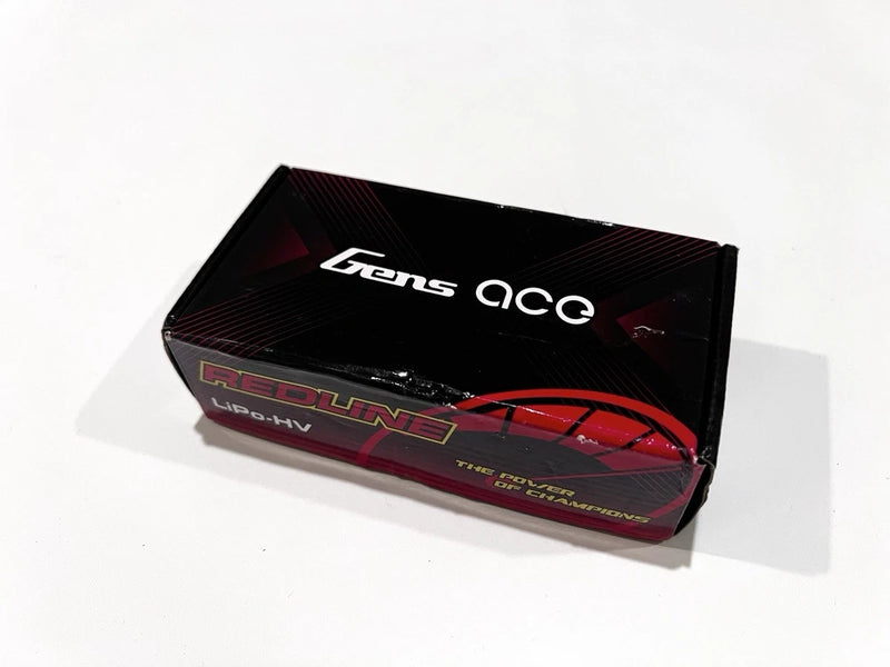 GensAce Redline 2.0 - Long Pack Lipo Battery -  6500mAh 2S1P - GEA65002S14S5 Battery
