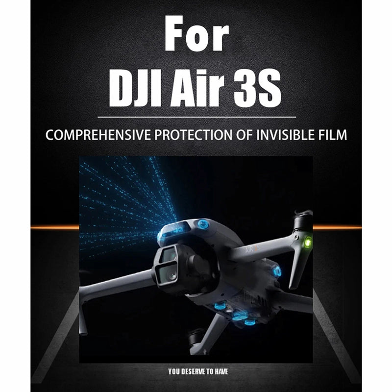For DJI AIR 3S Lens Sensor Protective Film HD Explosion-proof Film Anti-scratch