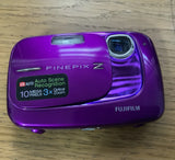 Fujifilm Digital Camera FinePix Z35 10.0MP Purple Tested