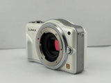 Panasonic Lumix GF3 White Compact Digital Camera Tested Excellent Condition