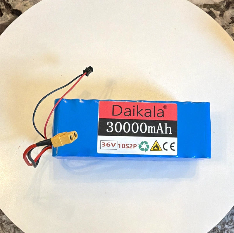Daikala 36V 10S2P Rechargeable Battery Pack w/ Connectors ¨C See Details Battery