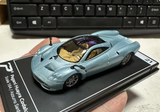 Postercars 1:64 Pagani Huayra Codalunga Diecast Model Car Rubber Tires New Card