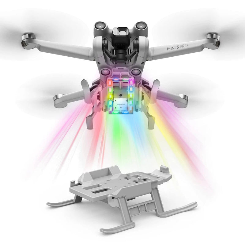 STARTRC foldable drone landing gear, gray stand with 3 adjustable legs